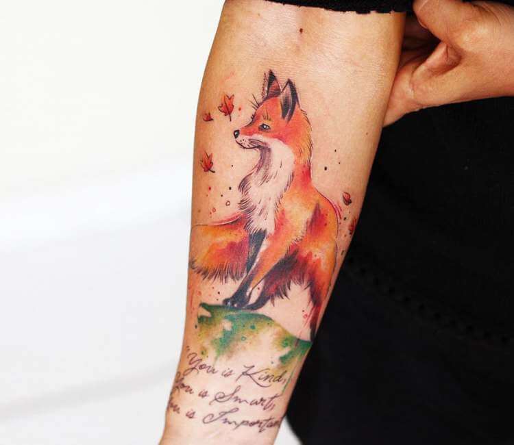 Best 54 Fox Tattoos