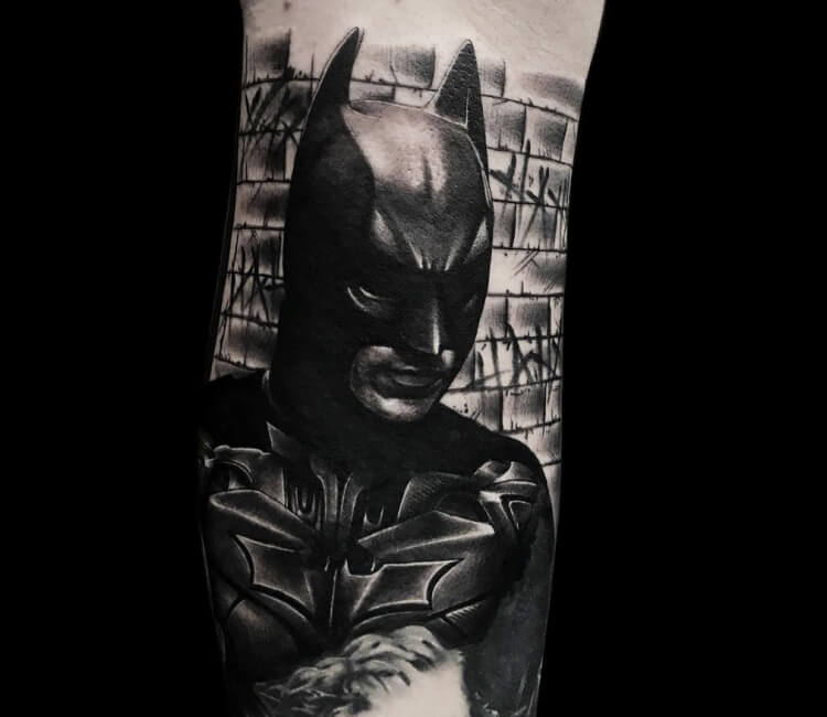 Fan Art] my batman tattoo design : r/DCcomics