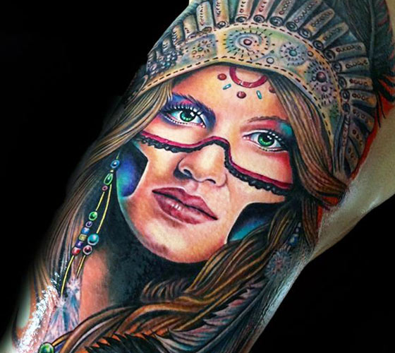Cheyenne Artist Roman Abrego  Realistic Tattoos